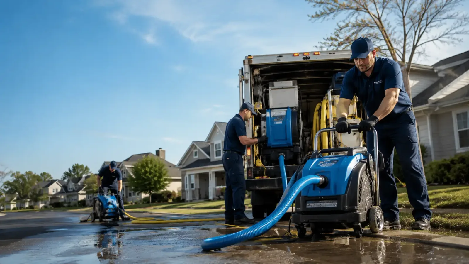 Flood Damage Cleanup in Lometa, TX